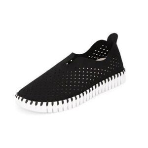 ILSE JACOBSEN Tulip 139 Perforated Slip On Shoes Size 38 (7.5)